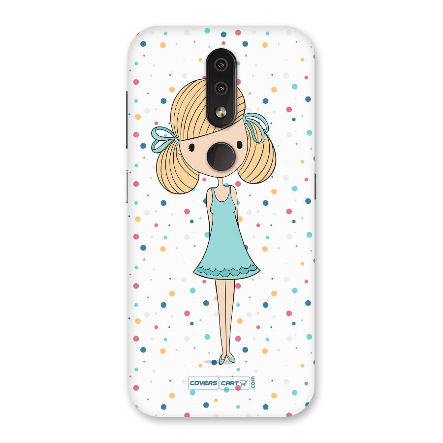 Cute Girl Back Case for Nokia 4.2