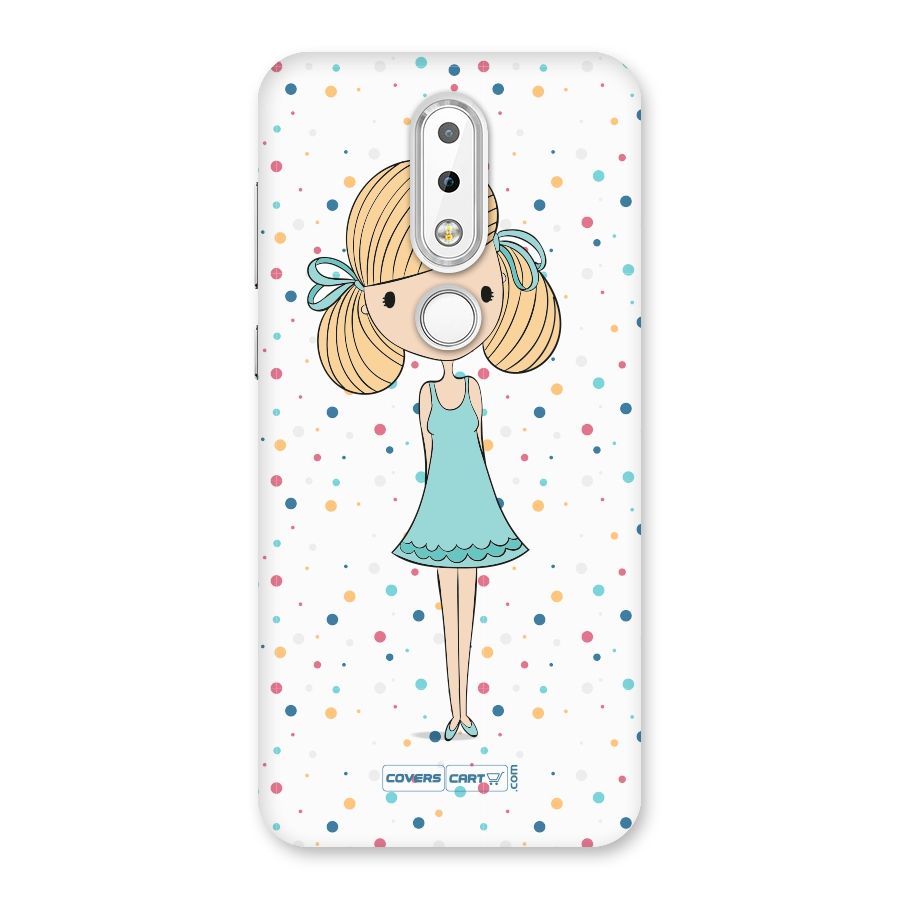 Cute Girl Back Case for Nokia 6.1 Plus