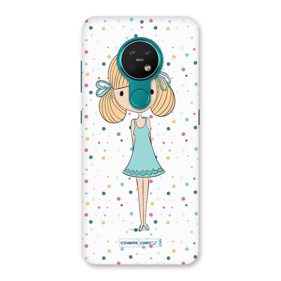 Cute Girl Back Case for Nokia 7.2