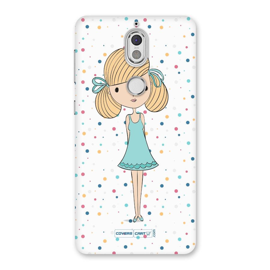 Cute Girl Back Case for Nokia 7