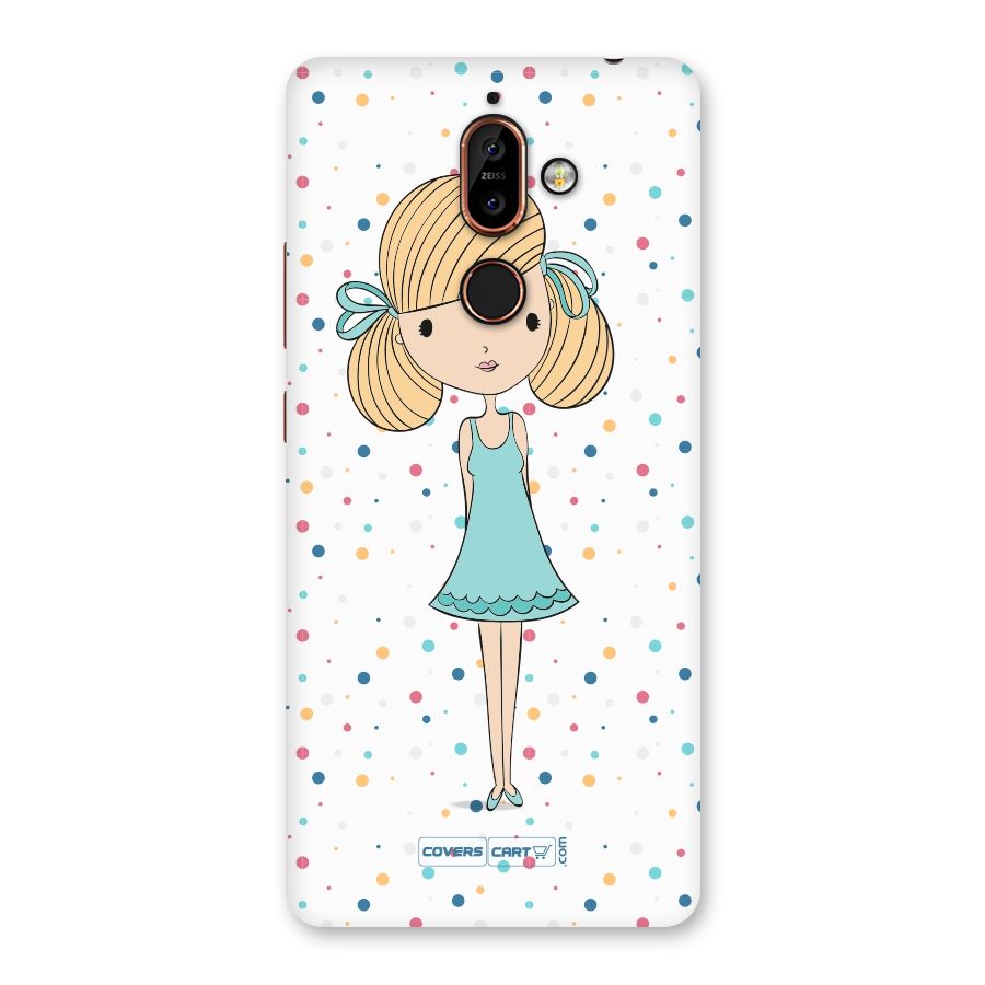 Cute Girl Back Case for Nokia 7 Plus