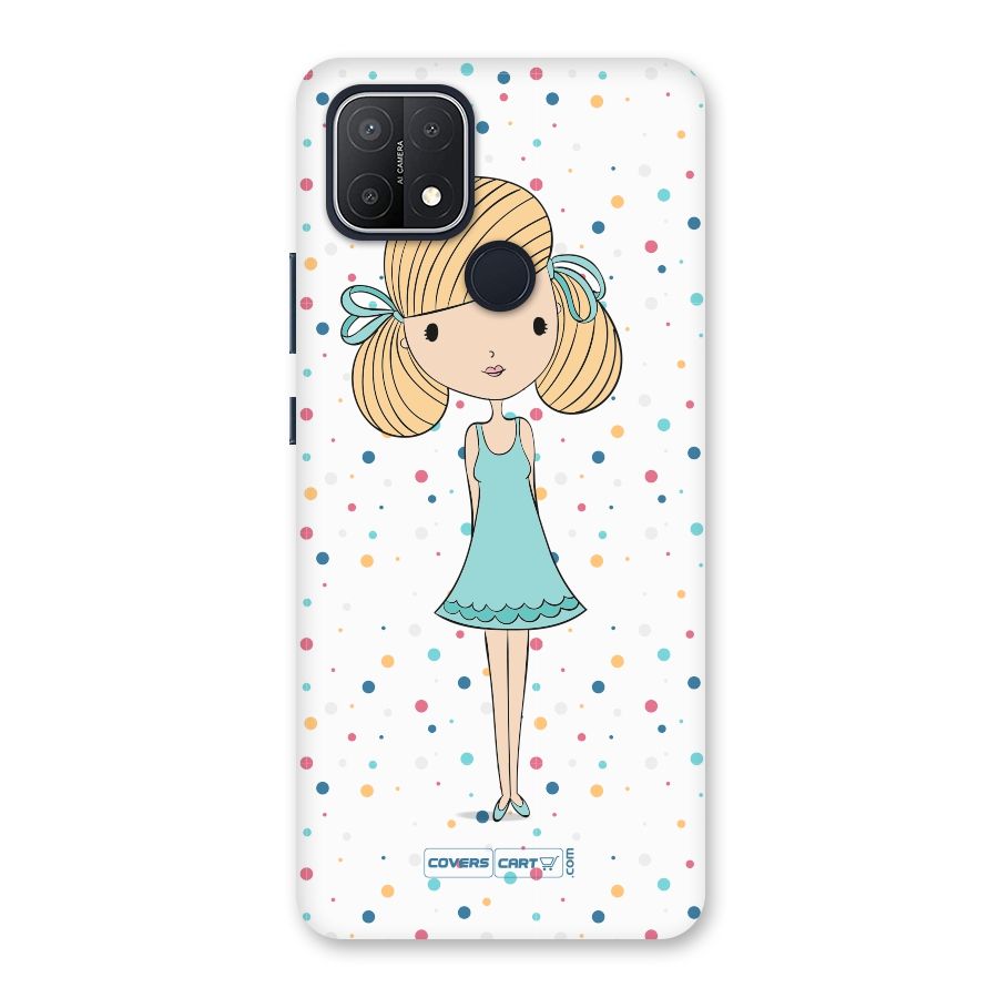 Cute Girl Back Case for Oppo A15s