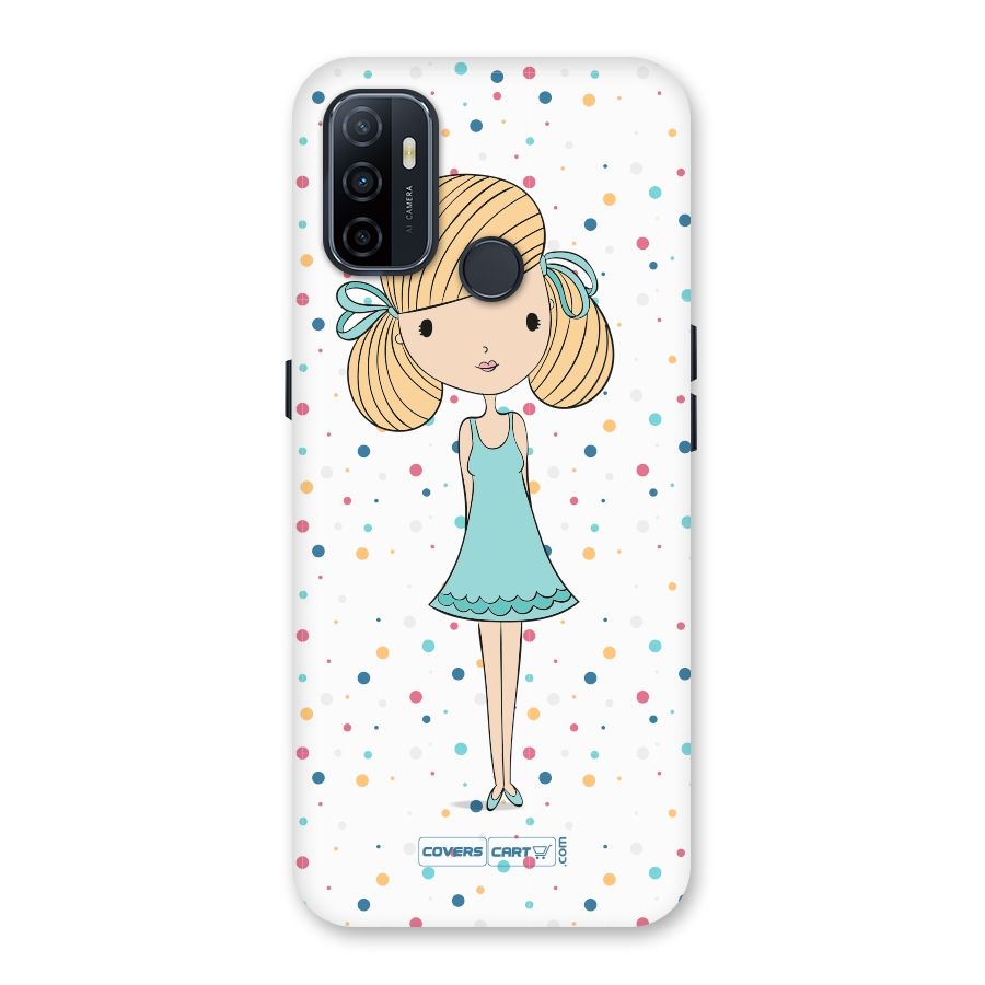 Cute Girl Back Case for Oppo A32