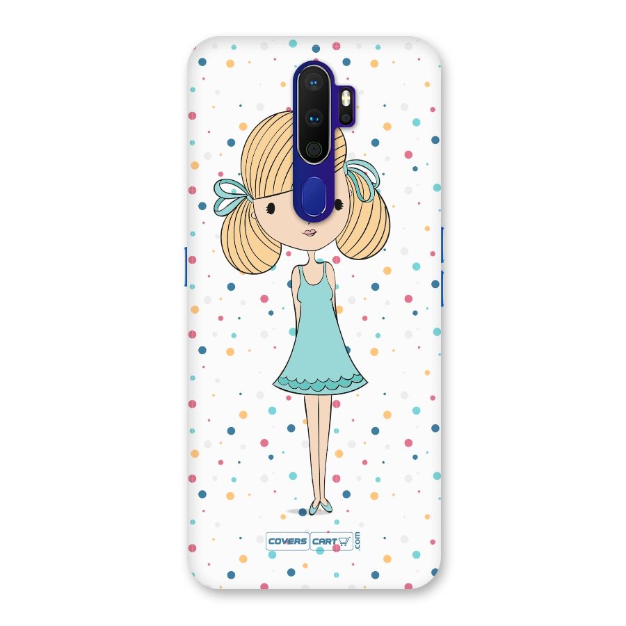 Cute Girl Back Case for Oppo A9 (2020)