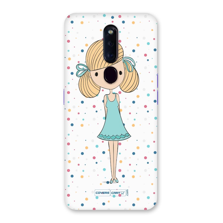 Cute Girl Back Case for Oppo F11 Pro
