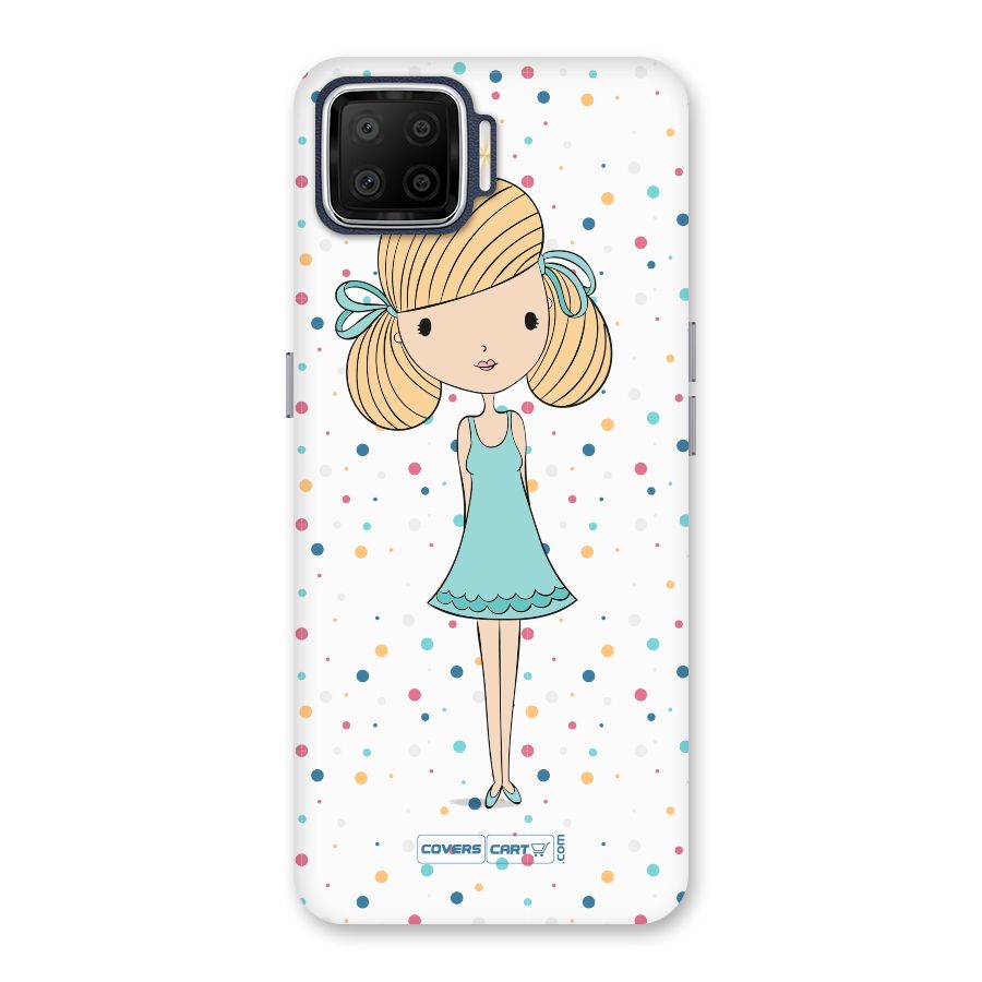 Cute Girl Back Case for Oppo F17