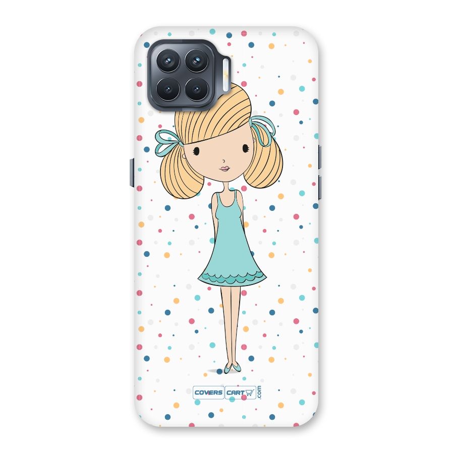 Cute Girl Back Case for Oppo F17 Pro