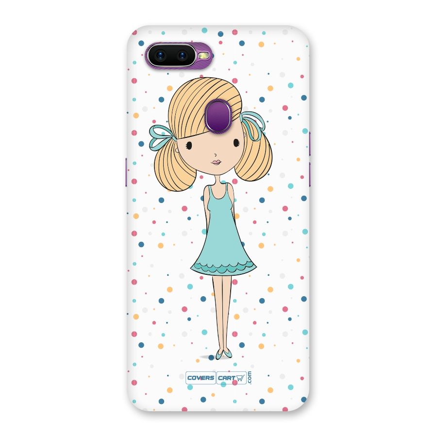 Cute Girl Back Case for Oppo F9