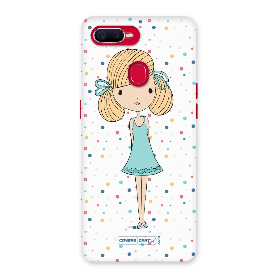 Cute Girl Back Case for Oppo F9 Pro