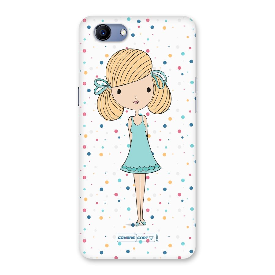 Cute Girl Back Case for Oppo Realme 1