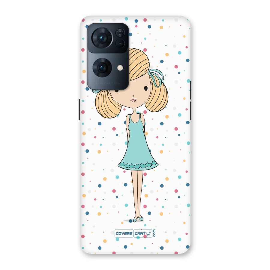 Cute Girl Back Case for Oppo Reno7 Pro 5G