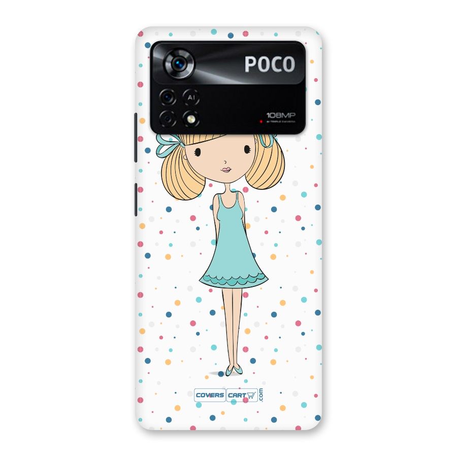 Cute Girl Back Case for Poco X4 Pro 5G