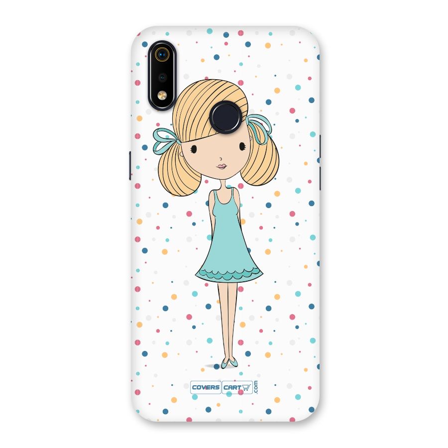 Cute Girl Back Case for Realme 3i