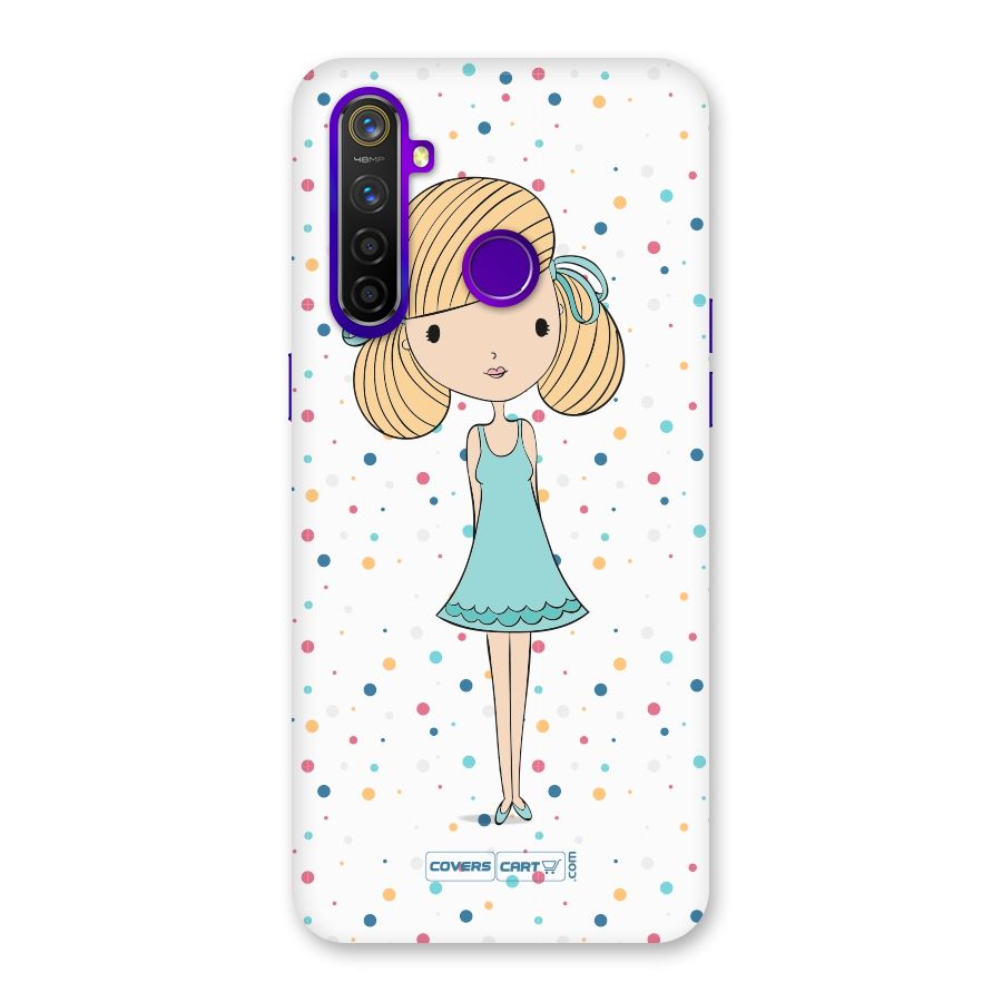 Cute Girl Back Case for Realme 5 Pro