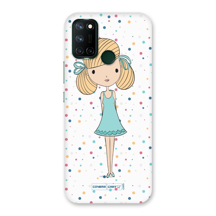 Cute Girl Back Case for Realme 7i