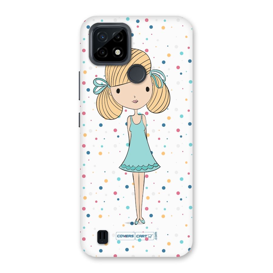 Cute Girl Back Case for Realme C21