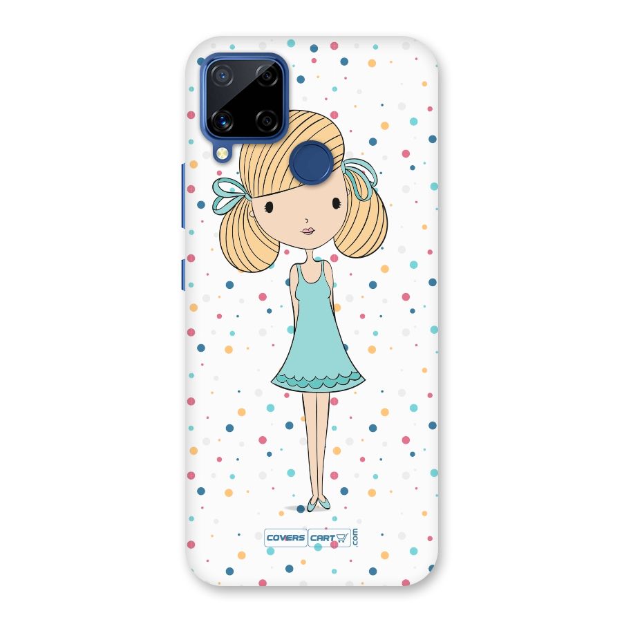 Cute Girl Back Case for Realme Narzo 30A