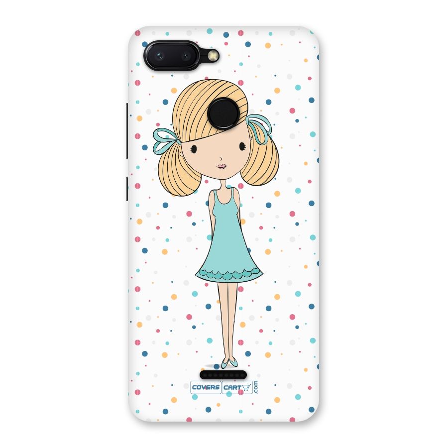 Cute Girl Back Case for Redmi 6