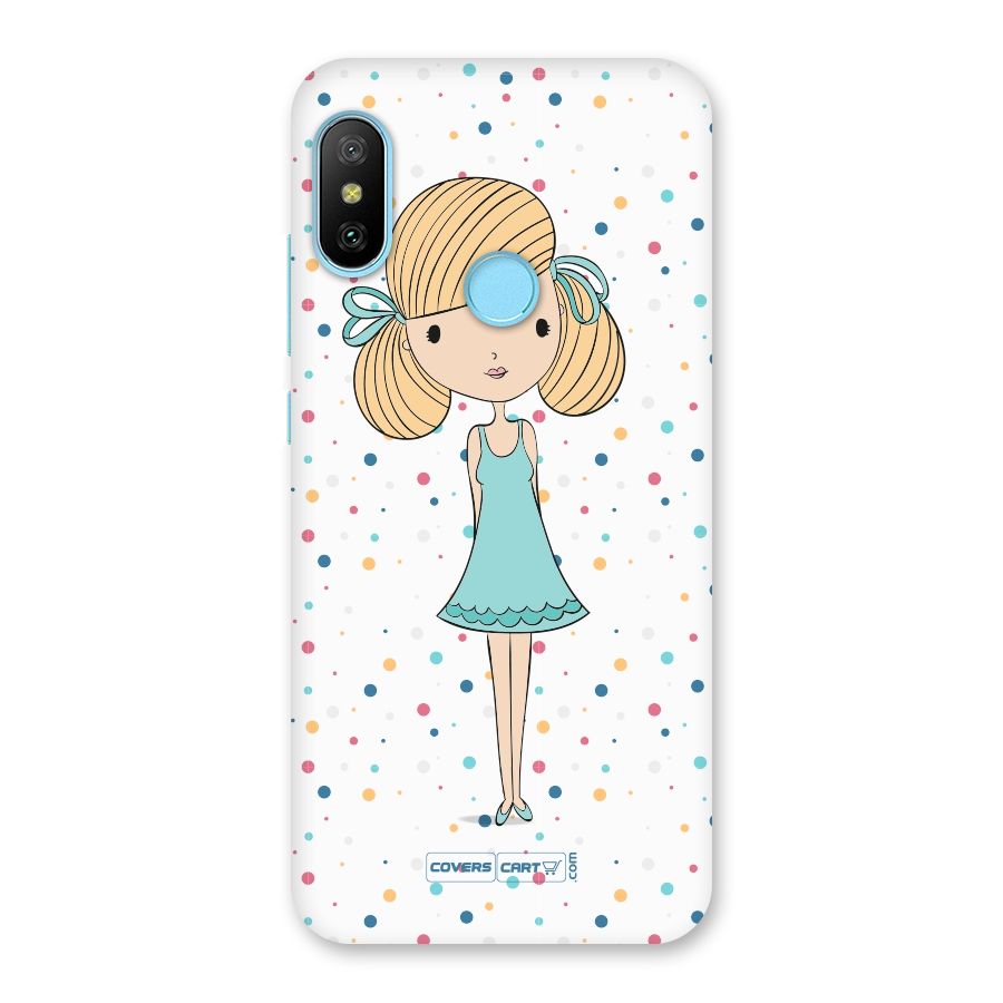 Cute Girl Back Case for Redmi 6 Pro