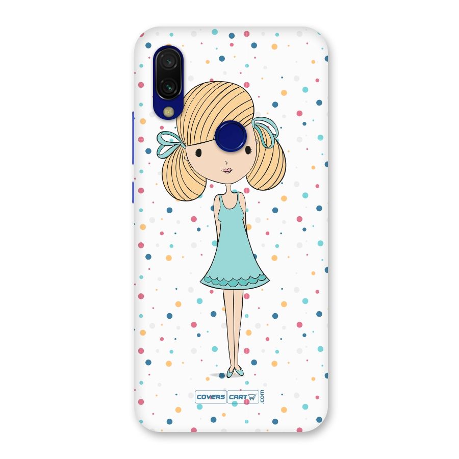 Cute Girl Back Case for Redmi 7
