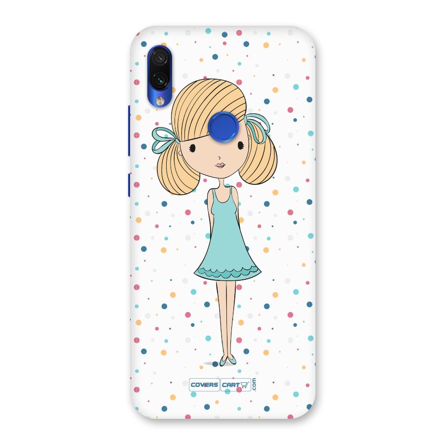 Cute Girl Back Case for Redmi Note 7S