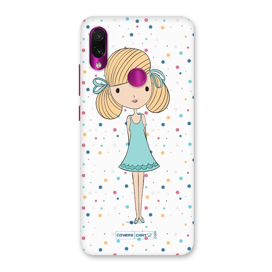 Cute Girl Back Case for Redmi Note 7 Pro
