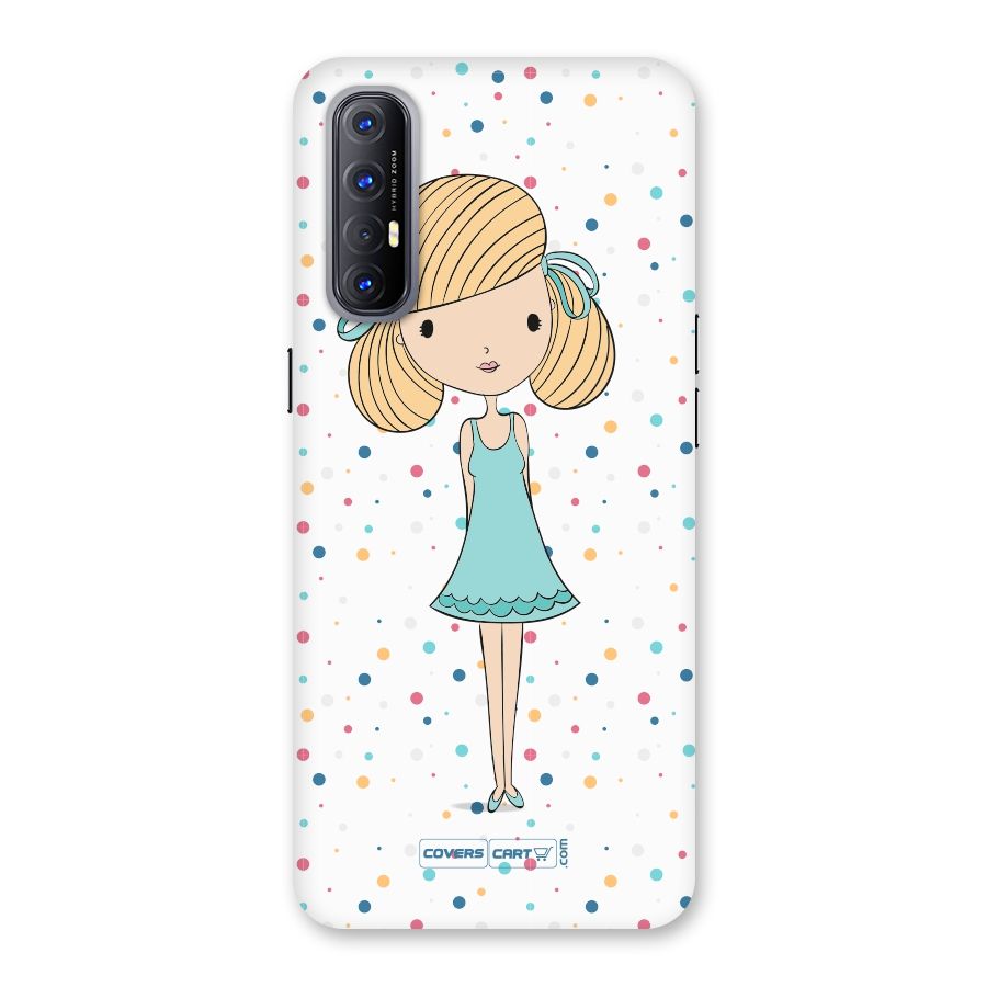 Cute Girl Back Case for Reno3 Pro