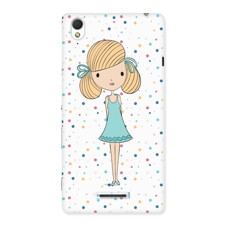 Cute Girl Back Case for Sony Xperia T3