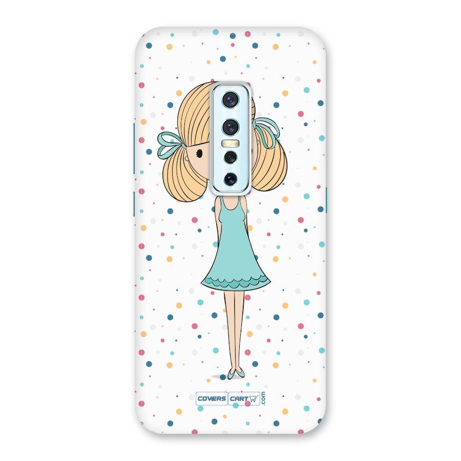 Cute Girl Back Case for Vivo V17 Pro