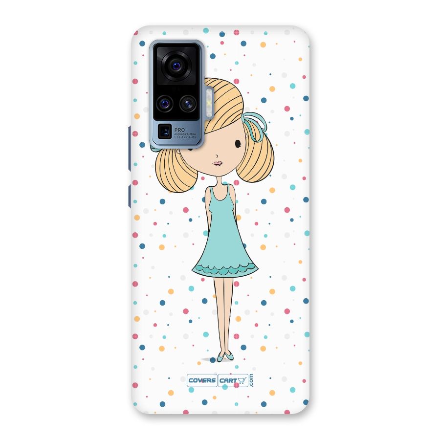 Cute Girl Back Case for Vivo X50 Pro