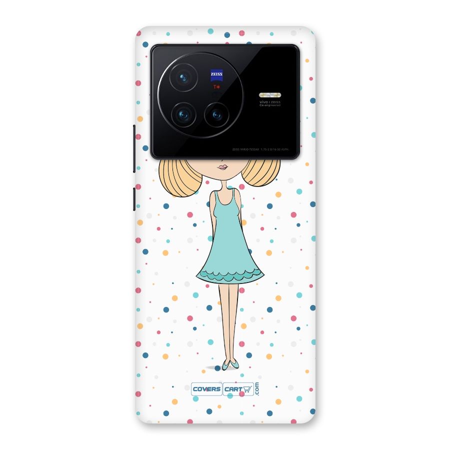 Cute Girl Back Case for Vivo X80