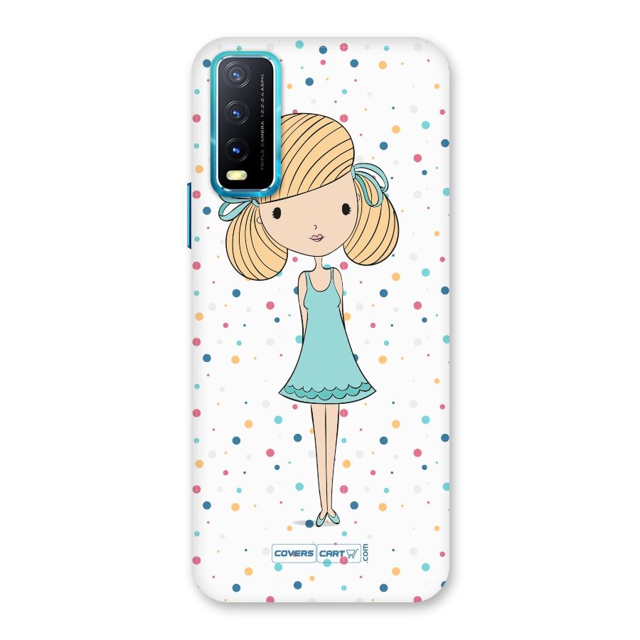 Cute Girl Back Case for Vivo Y20