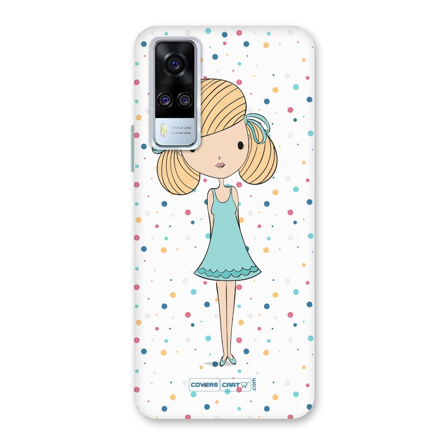 Cute Girl Back Case for Vivo Y31