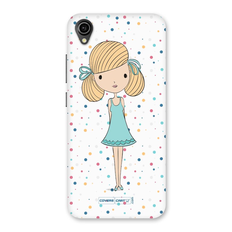 Cute Girl Back Case for Vivo Y90