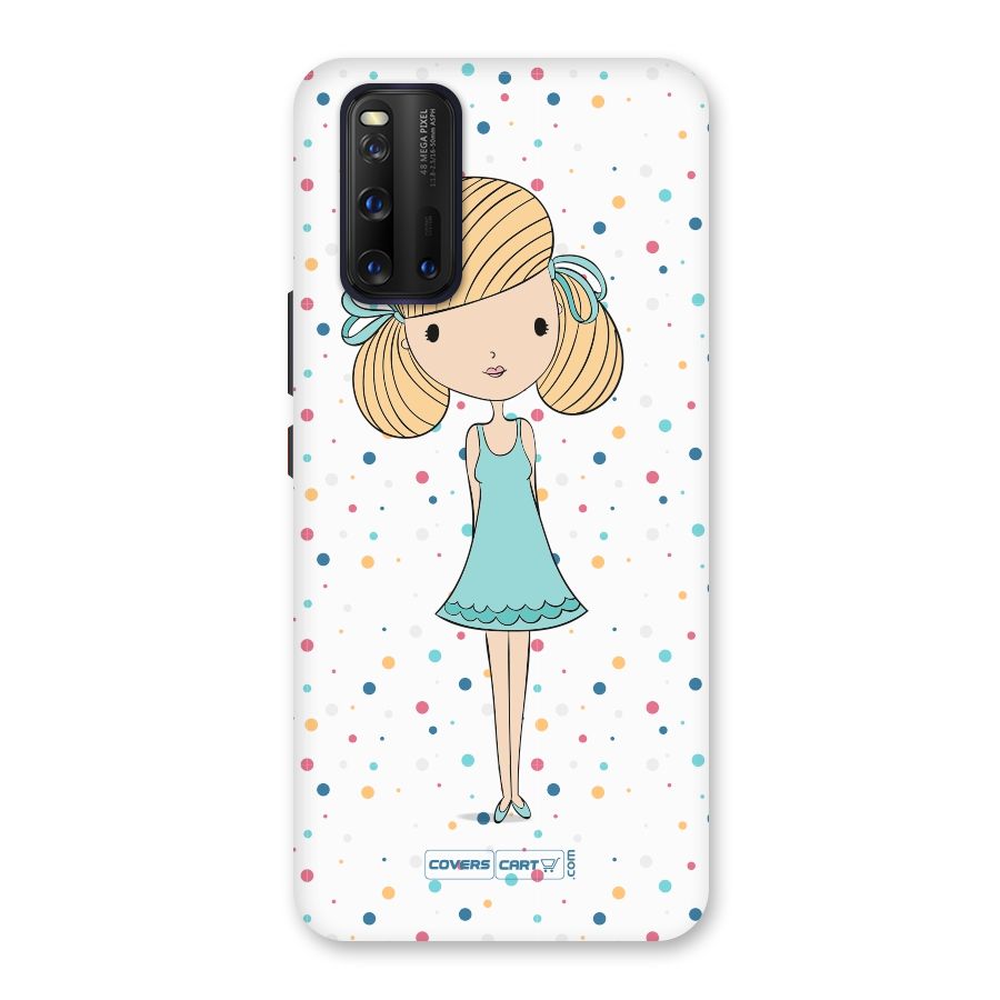 Cute Girl Back Case for Vivo iQOO 3