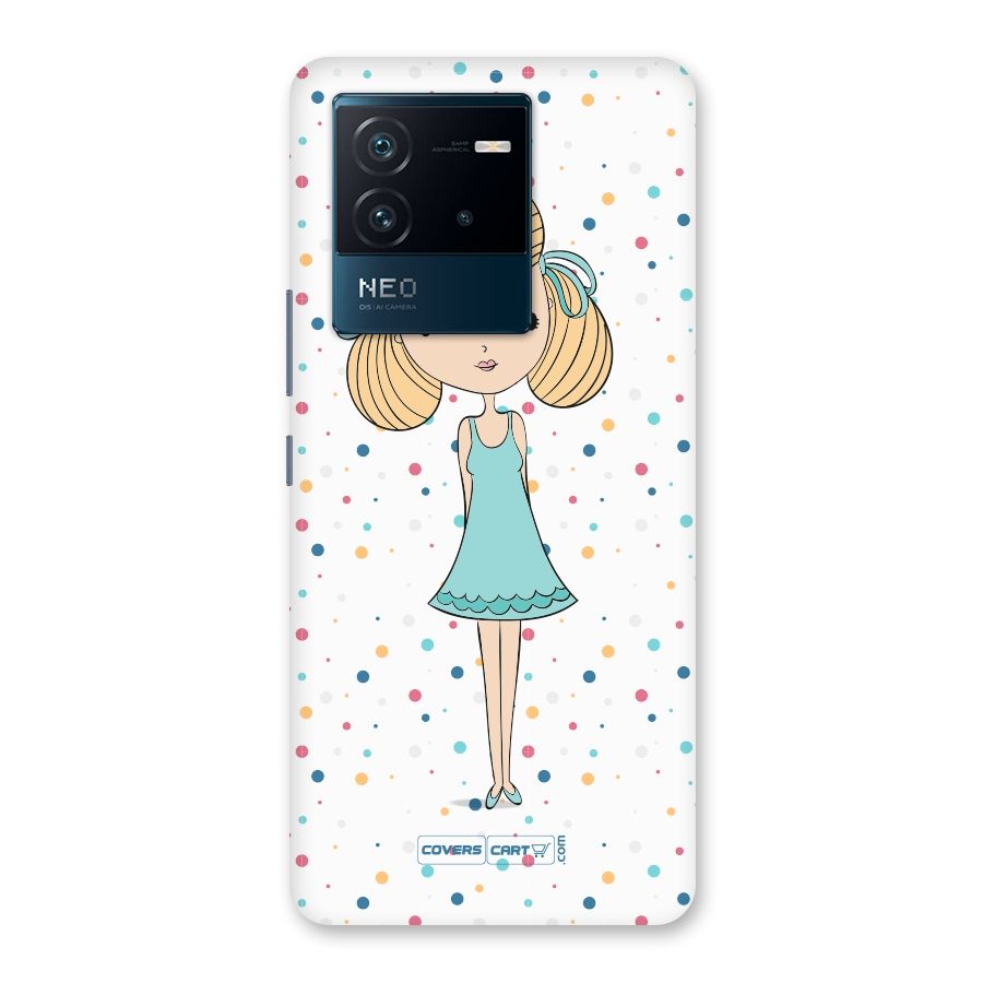 Cute Girl Back Case for Vivo iQOO Neo 6 5G