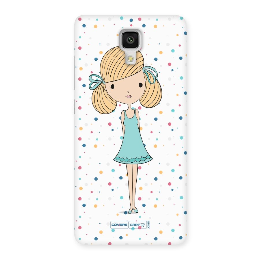 Cute Girl Back Case for Xiaomi Mi 4