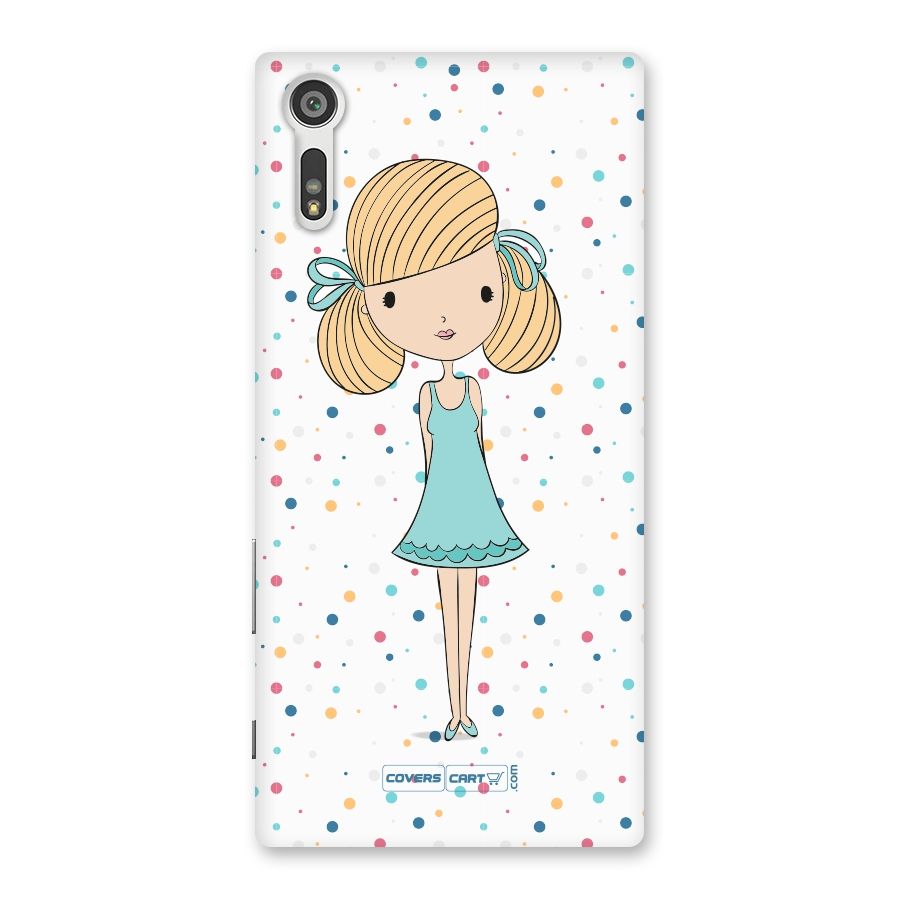 Cute Girl Back Case for Xperia XZ