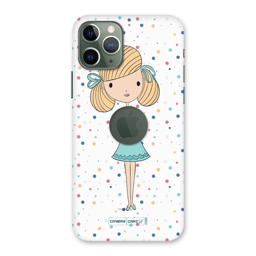 Cute Girl Back Case for iPhone 11 Pro Logo  Cut