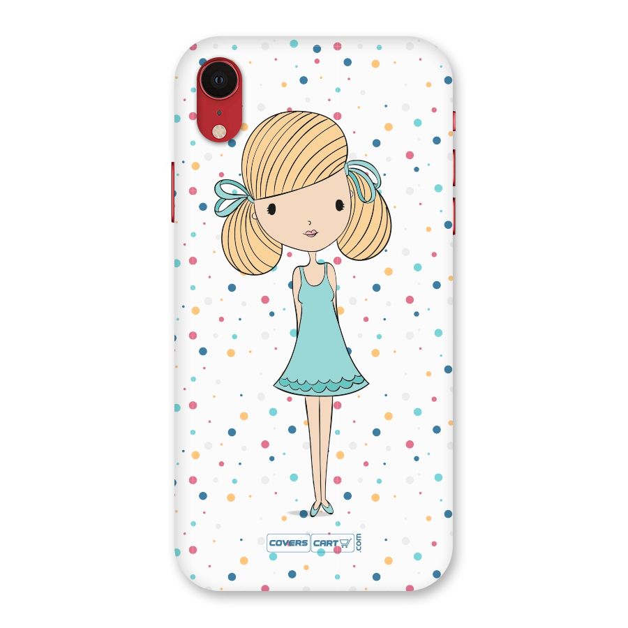 Cute Girl Back Case for iPhone XR
