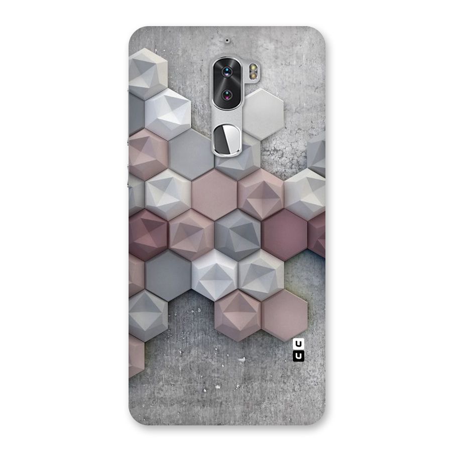 Cute Hexagonal Pattern Back Case for Coolpad Cool 1
