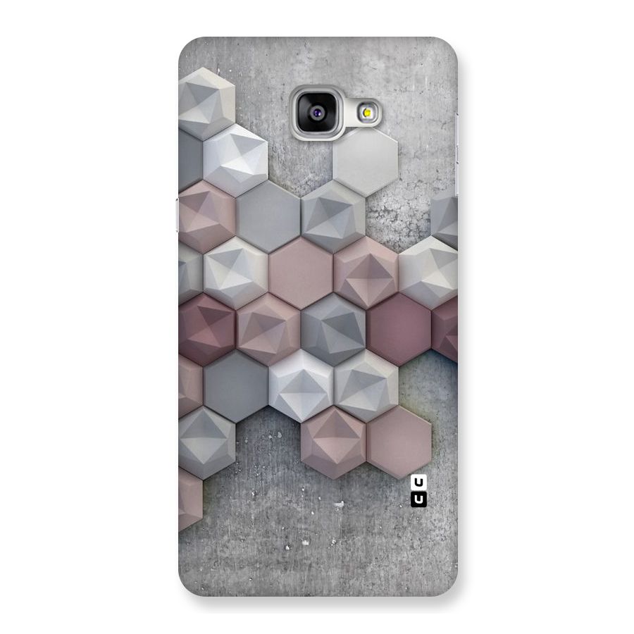 Cute Hexagonal Pattern Back Case for Galaxy A9