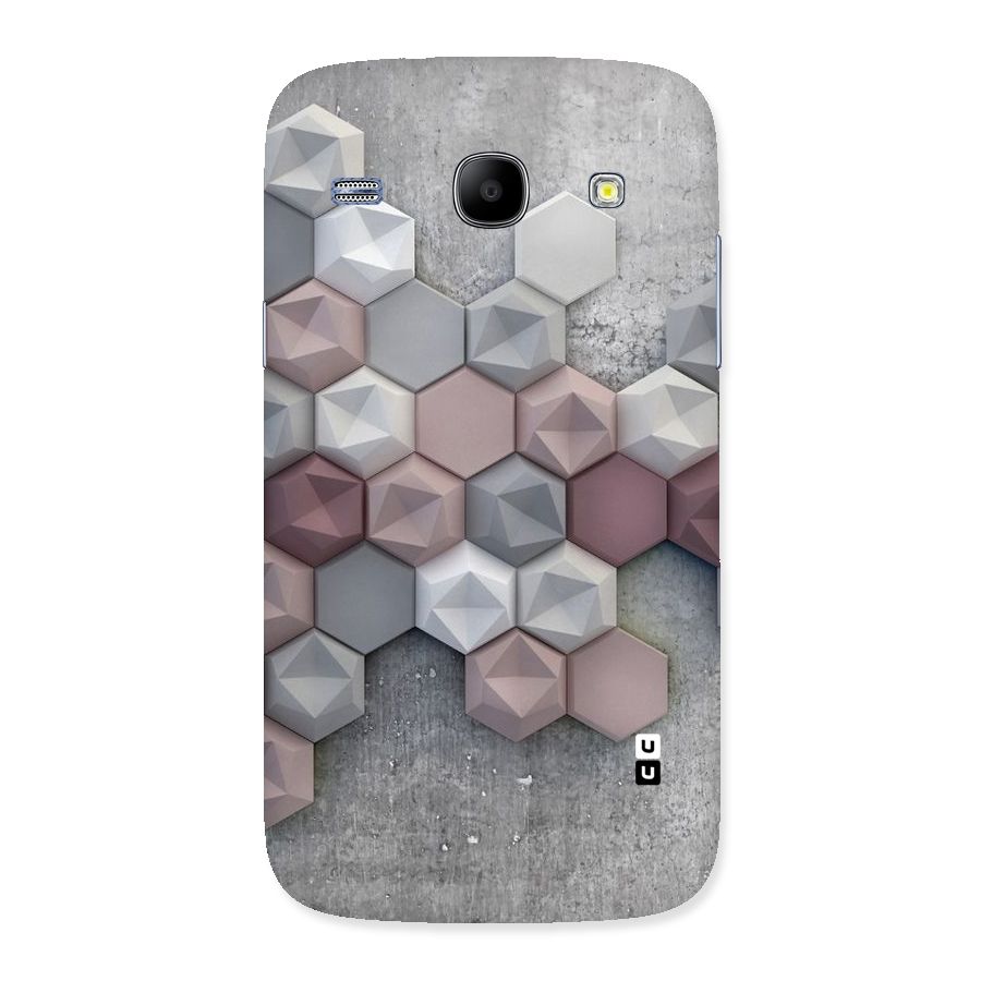 Cute Hexagonal Pattern Back Case for Galaxy Core