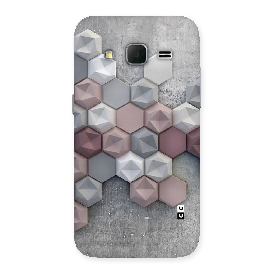 Cute Hexagonal Pattern Back Case for Galaxy Core Prime