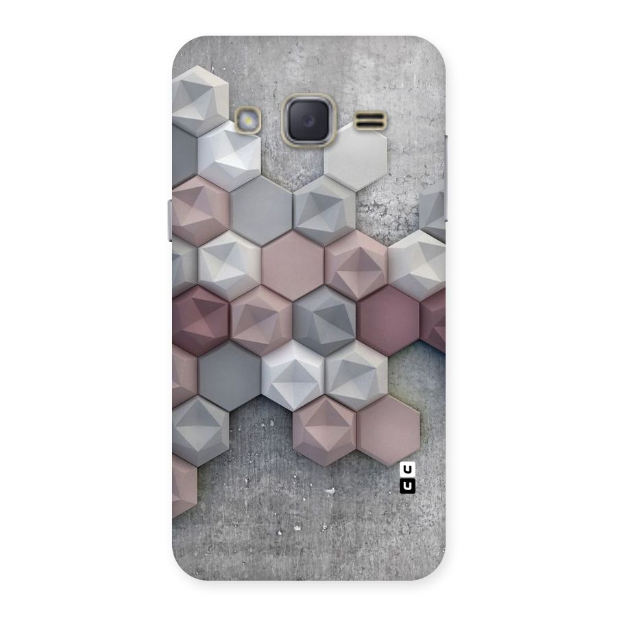 Cute Hexagonal Pattern Back Case for Galaxy J2