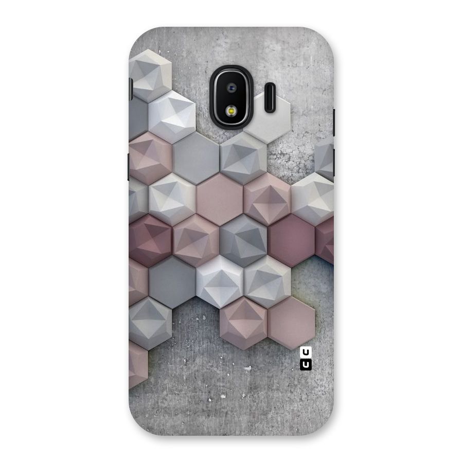 Cute Hexagonal Pattern Back Case for Galaxy J2 Pro 2018