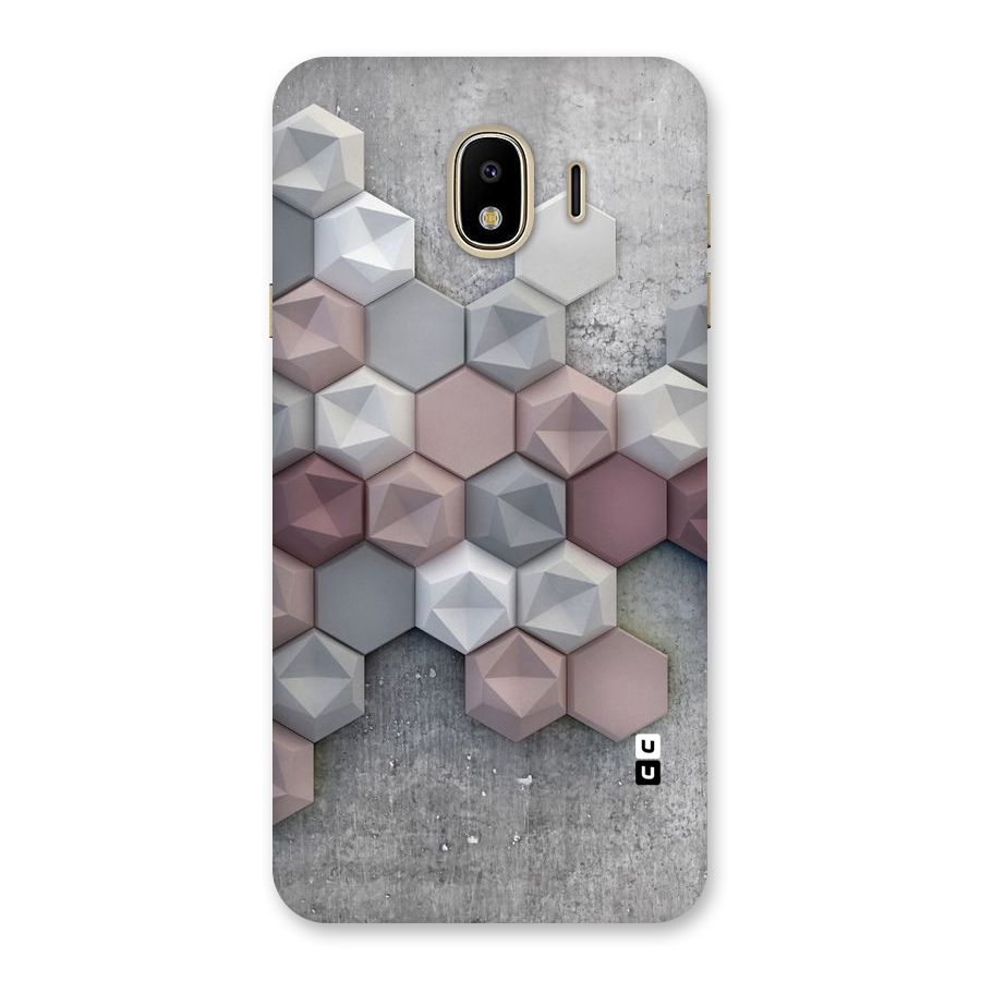 Cute Hexagonal Pattern Back Case for Galaxy J4