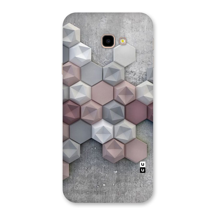 Cute Hexagonal Pattern Back Case for Galaxy J4 Plus