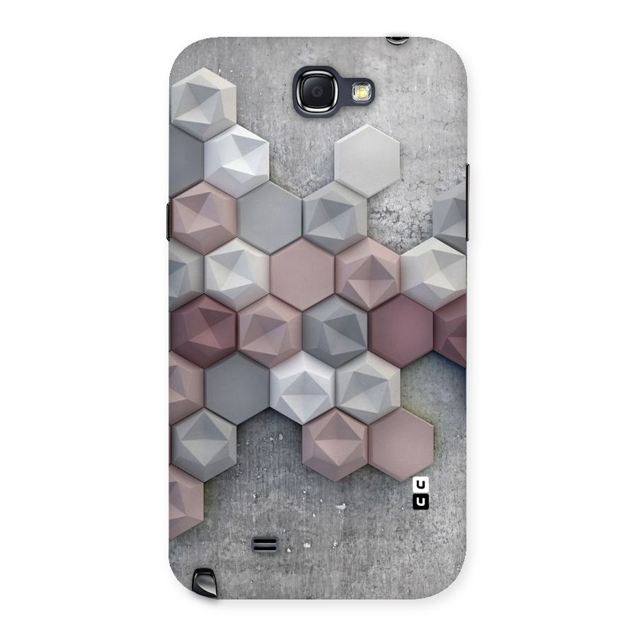 Cute Hexagonal Pattern Back Case for Galaxy Note 2
