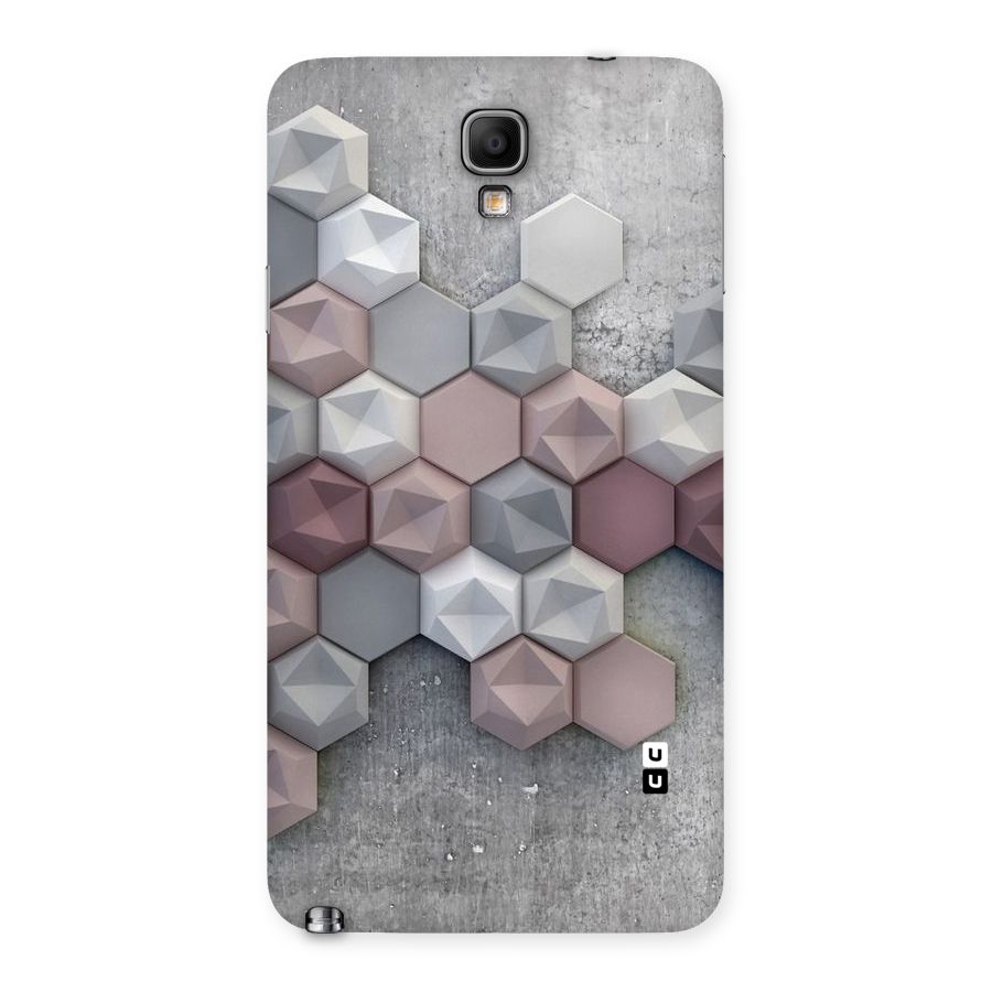 Cute Hexagonal Pattern Back Case for Galaxy Note 3 Neo